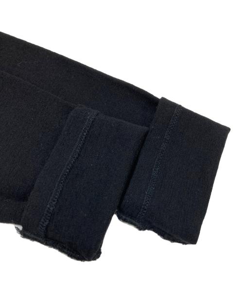 MARTIN MARGIELA（マルタン・マルジェラ）MARTIN MARGIELA (マルタン・マルジェラ) レイヤードウールシルクニット ブラック サイズ:Lの古着・服飾アイテム