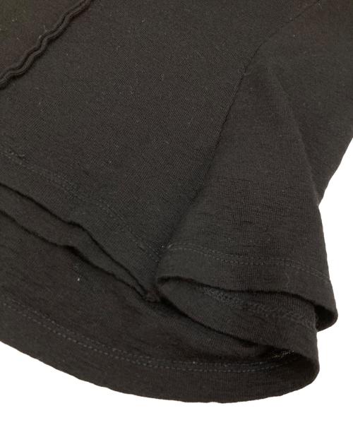 MARTIN MARGIELA（マルタン・マルジェラ）MARTIN MARGIELA (マルタン・マルジェラ) レイヤードウールシルクニット ブラック サイズ:Lの古着・服飾アイテム
