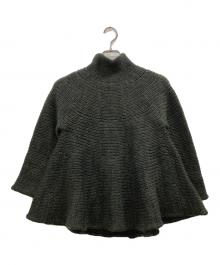DRIES VAN NOTEN（ドリスヴァンノッテン）の古着「ニットチュニック」｜グリーン