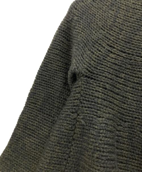 DRIES VAN NOTEN（ドリスヴァンノッテン）DRIES VAN NOTEN (ドリスヴァンノッテン) ニットチュニック グリーン サイズ:Sの古着・服飾アイテム