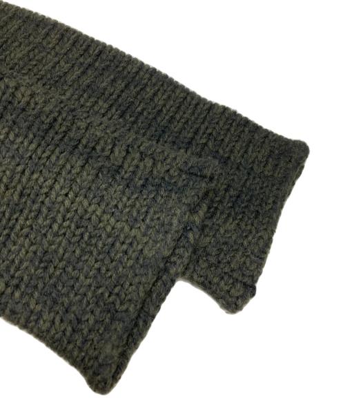 DRIES VAN NOTEN（ドリスヴァンノッテン）DRIES VAN NOTEN (ドリスヴァンノッテン) ニットチュニック グリーン サイズ:Sの古着・服飾アイテム