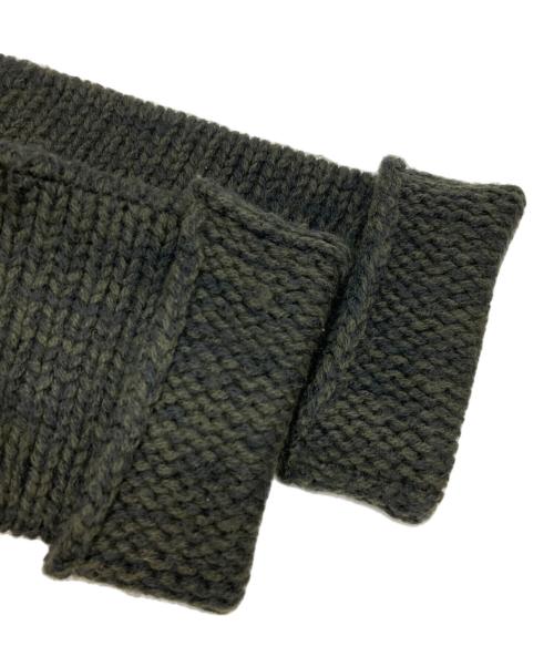 DRIES VAN NOTEN（ドリスヴァンノッテン）DRIES VAN NOTEN (ドリスヴァンノッテン) ニットチュニック グリーン サイズ:Sの古着・服飾アイテム
