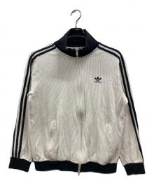 adidas（アディダス）の古着「ワッフルトラックジャケット」｜アイボリー