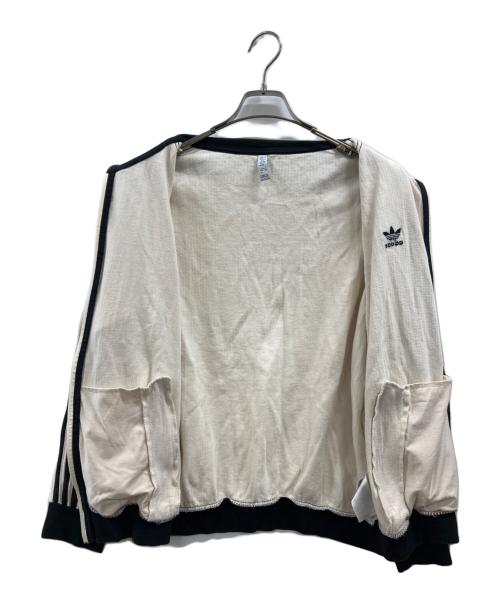 adidas（アディダス）adidas (アディダス) ワッフルトラックジャケット アイボリー サイズ:Lの古着・服飾アイテム