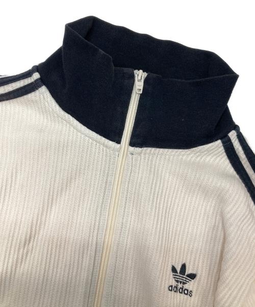 adidas（アディダス）adidas (アディダス) ワッフルトラックジャケット アイボリー サイズ:Lの古着・服飾アイテム