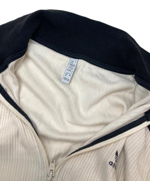 adidas（アディダス）adidas (アディダス) ワッフルトラックジャケット アイボリー サイズ:Lの古着・服飾アイテム