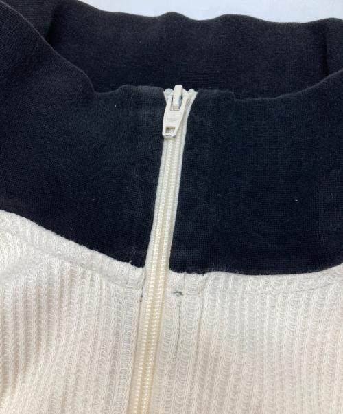 adidas（アディダス）adidas (アディダス) ワッフルトラックジャケット アイボリー サイズ:Lの古着・服飾アイテム