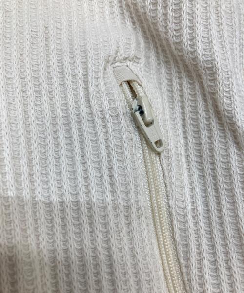 adidas（アディダス）adidas (アディダス) ワッフルトラックジャケット アイボリー サイズ:Lの古着・服飾アイテム