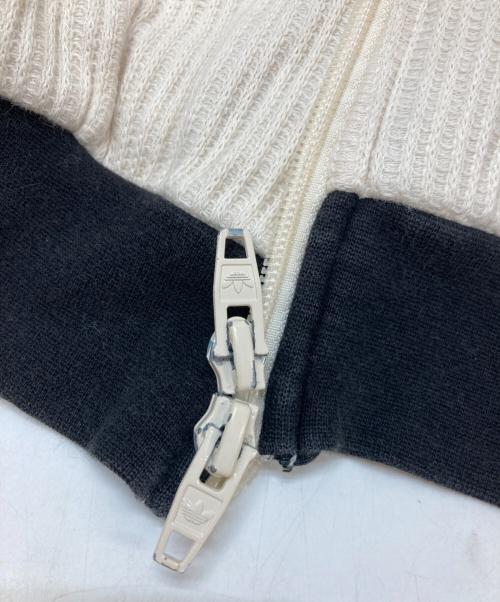 adidas（アディダス）adidas (アディダス) ワッフルトラックジャケット アイボリー サイズ:Lの古着・服飾アイテム