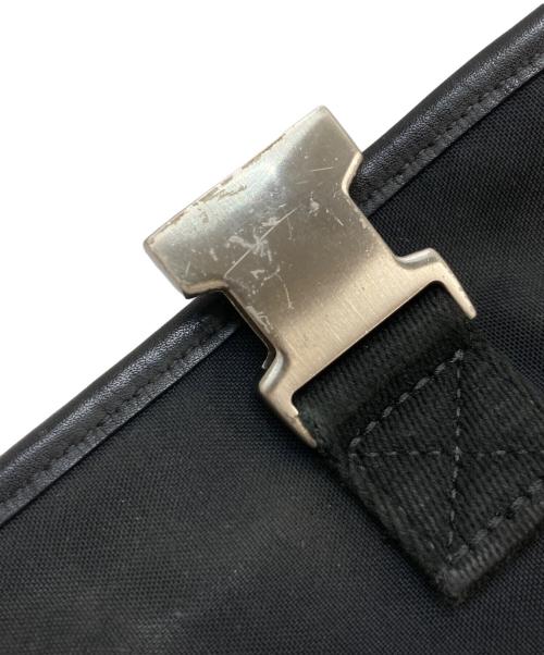 COACH（コーチ）COACH (コーチ) キャンパスレザー2WAYブリーフケース ブラックの古着・服飾アイテム