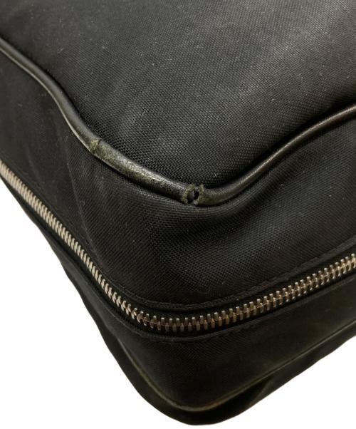 COACH（コーチ）COACH (コーチ) キャンパスレザー2WAYブリーフケース ブラックの古着・服飾アイテム