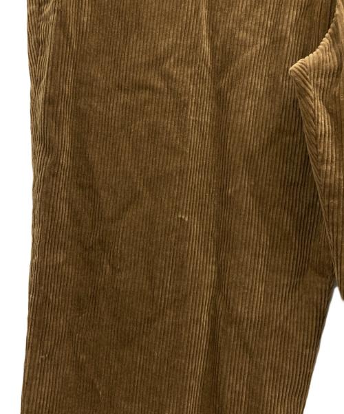 ENDS and MEANS（エンズアンド ミーンズ）ENDS AND MEANS (エンズアンド ミーンズ) コーデュロイパンツ ブラウン サイズ:XLの古着・服飾アイテム