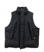 DAIWA PIER39ダイワ ピア39）の古着「GORE-TEX WINDSTOPPER FIELD DOWN VEST」｜ブラック