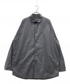teatoraテアトラ）の古着「CARTRIDGE SHIRT」｜グレー