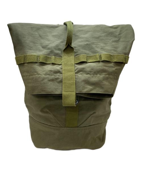 ENDS and MEANS（エンズアンド ミーンズ）ENDS and MEANS (エンズアンド ミーンズ) リュック オリーブの古着・服飾アイテム