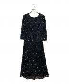 Diagramダイアグラム）の古着「総レースワンピース」｜ブラック