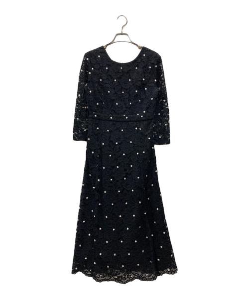 Diagram（ダイアグラム）Diagram (ダイアグラム) 総レースワンピース ブラック サイズ:36の古着・服飾アイテム