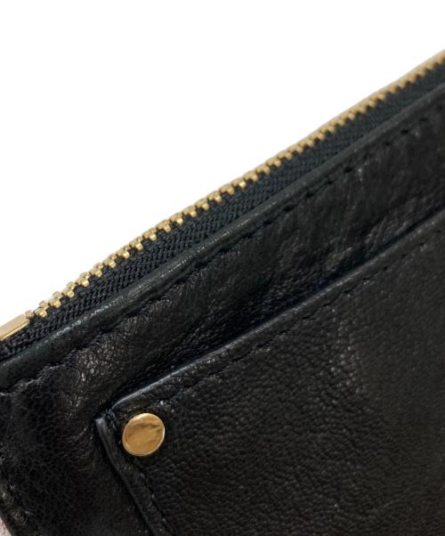 JIMMY CHOO（ジミーチュウ）JIMMY CHOO (ジミーチュウ) スタッズコインケース ブラックの古着・服飾アイテム