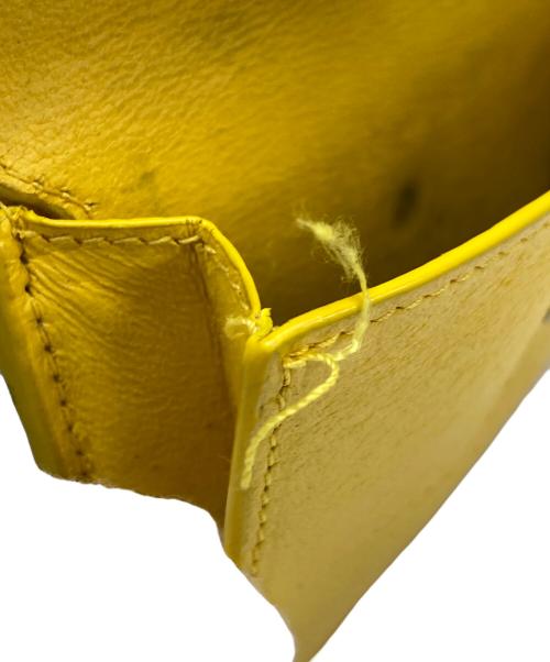 BALENCIAGA（バレンシアガ）BALENCIAGA (バレンシアガ) 2つ折り財布 イエローの古着・服飾アイテム