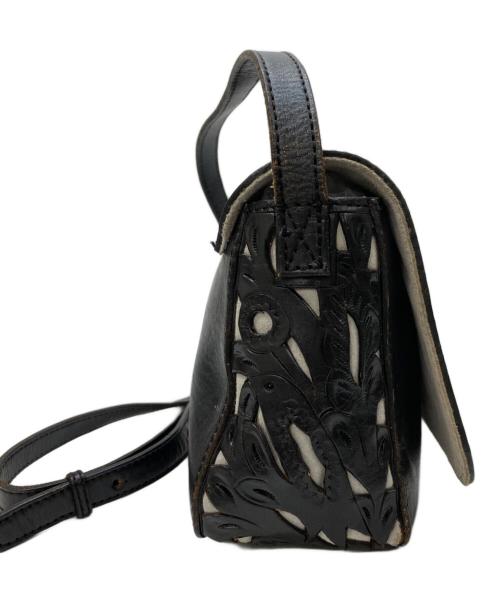 Carving Tribes（カービングトライブス）CARVING TRIBES (カービングトライブス) ミニショルダーバッグ ブラックの古着・服飾アイテム