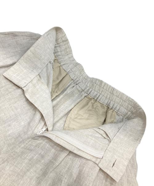 ETRE TOKYO（エトレトウキョウ）ETRE TOKYO (エトレトウキョウ) リネンカーヴィーパンツ ベージュ サイズ:Sの古着・服飾アイテム