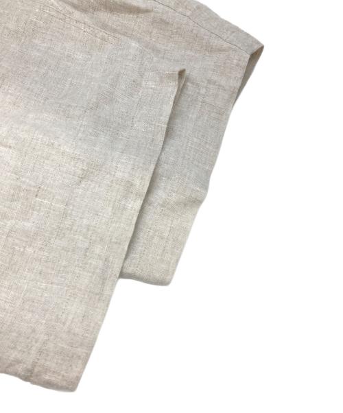 ETRE TOKYO（エトレトウキョウ）ETRE TOKYO (エトレトウキョウ) リネンカーヴィーパンツ ベージュ サイズ:Sの古着・服飾アイテム