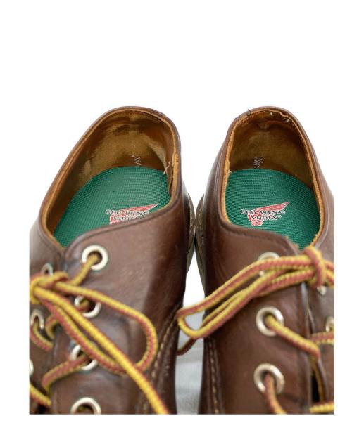 RED WING（レッドウィング）RED WING (レッドウィング) オックスフォードシューズ ブラウン サイズ:26.5の古着・服飾アイテム