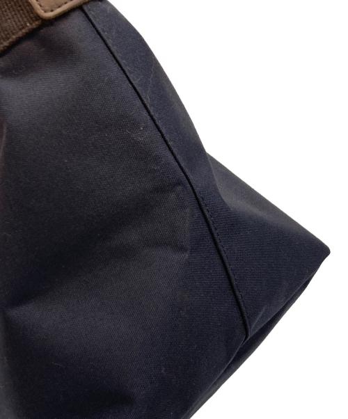 Herve Chapelier（エルベシャプリエ）Herve Chapelier (エルベシャプリエ) 707ｃ舟型トートMサイズ ネイビーxモカの古着・服飾アイテム