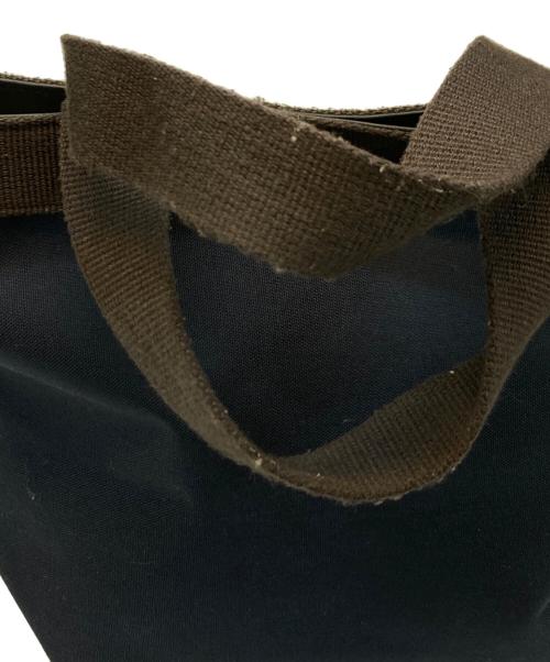Herve Chapelier（エルベシャプリエ）Herve Chapelier (エルベシャプリエ) 707ｃ舟型トートMサイズ ネイビーxモカの古着・服飾アイテム