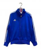 adidasアディダス）の古着「90sトリコロールトラックジャケット」｜ネイビー