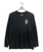 Vivienne Westwood manヴィヴィアン ウェストウッド マン）の古着「ベア―刺繍カットソー」｜ブラック