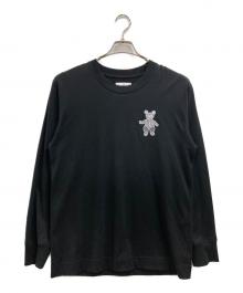 Vivienne Westwood man（ヴィヴィアン ウェストウッド マン）の古着「ベア―刺繍カットソー」｜ブラック