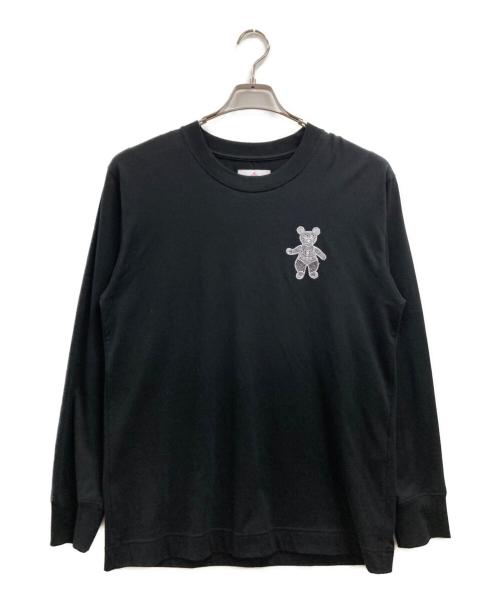 Vivienne Westwood man（ヴィヴィアン ウェストウッド マン）Vivienne Westwood man (ヴィヴィアン ウェストウッド マン) ベア―刺繍カットソー ブラック サイズ:44の古着・服飾アイテム