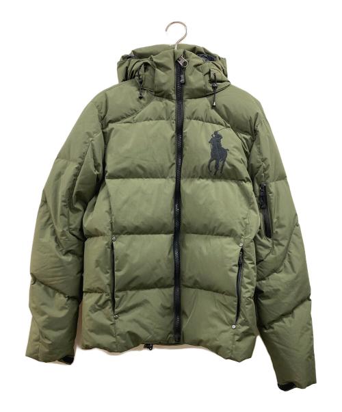 POLO RALPH LAUREN（ポロ・ラルフローレン）POLO RALPH LAUREN (ポロ・ラルフローレン) ダウンジャケット オリーブ サイズ:Sの古着・服飾アイテム
