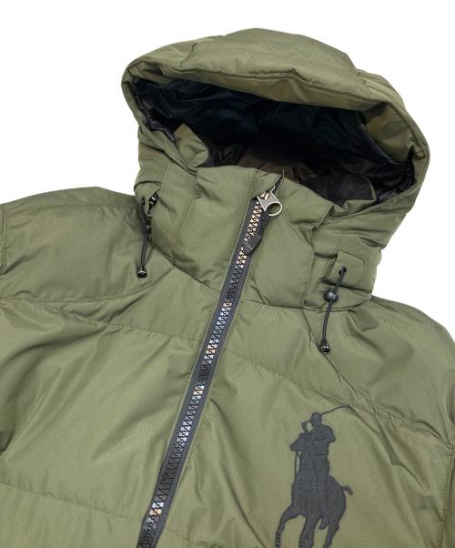 POLO RALPH LAUREN（ポロ・ラルフローレン）POLO RALPH LAUREN (ポロ・ラルフローレン) ダウンジャケット オリーブ サイズ:Sの古着・服飾アイテム