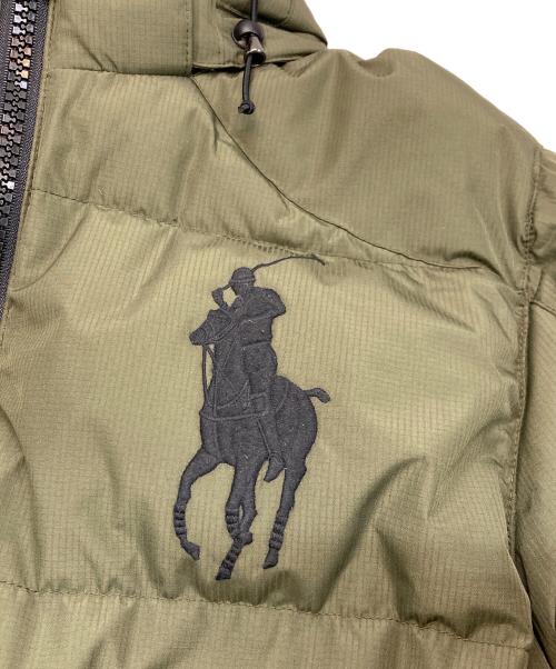 POLO RALPH LAUREN（ポロ・ラルフローレン）POLO RALPH LAUREN (ポロ・ラルフローレン) ダウンジャケット オリーブ サイズ:Sの古着・服飾アイテム