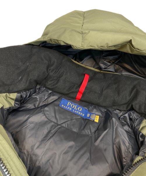 POLO RALPH LAUREN（ポロ・ラルフローレン）POLO RALPH LAUREN (ポロ・ラルフローレン) ダウンジャケット オリーブ サイズ:Sの古着・服飾アイテム