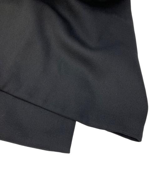 HARUNOBUMURATA（ハルノブ ムラタ）HARUNOBUMURATA (ハルノブ ムラタ) ノーカラーウールジャケット ブラック サイズ:３６の古着・服飾アイテム