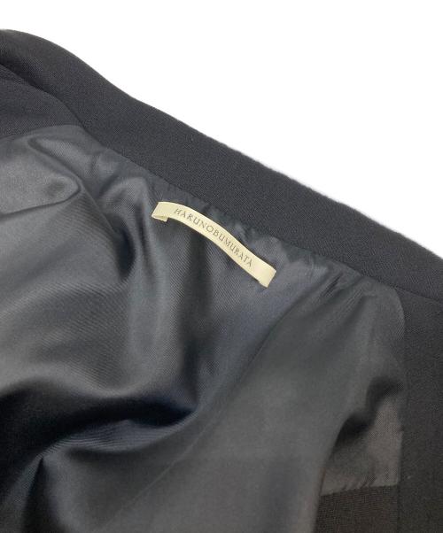 HARUNOBUMURATA（ハルノブ ムラタ）HARUNOBUMURATA (ハルノブ ムラタ) LARRY/ロングジレ ブラック サイズ:36の古着・服飾アイテム