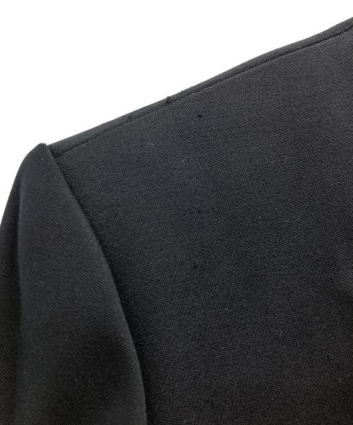 CELINE（セリーヌ）CELINE (セリーヌ) ウールベロアノーラペルジャケット ブラック サイズ:42の古着・服飾アイテム