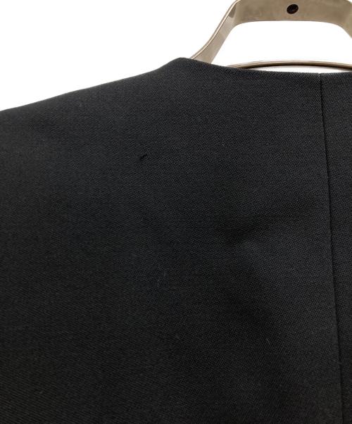 CELINE（セリーヌ）CELINE (セリーヌ) ウールベロアノーラペルジャケット ブラック サイズ:42の古着・服飾アイテム