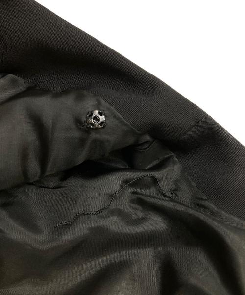 CELINE（セリーヌ）CELINE (セリーヌ) ウールベロアノーラペルジャケット ブラック サイズ:42の古着・服飾アイテム