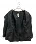 CELINE (セリーヌ) ウールベロアノーラペルジャケット ブラック サイズ:42：20000円
