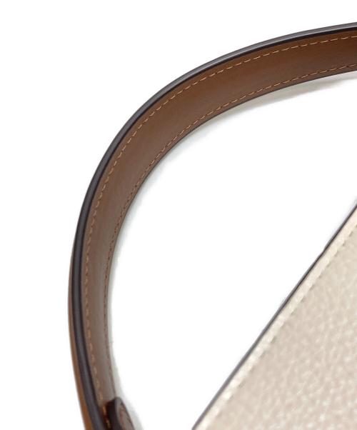 COACH（コーチ）COACH (コーチ) レーン キャリーオール カラーブロック ハンドバッグ ベージュの古着・服飾アイテム