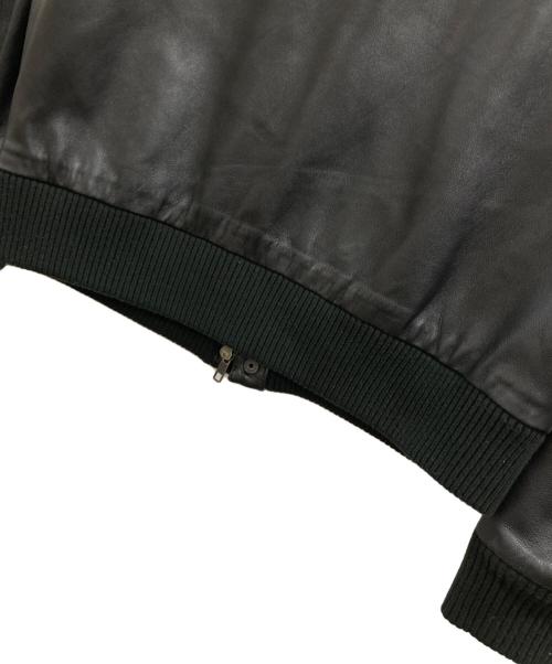 URBAN RESEARCH（アーバンリサーチ）URBAN RESEARCH (アーバンリサーチ) A-2レザージャケット ブラック サイズ:38の古着・服飾アイテム