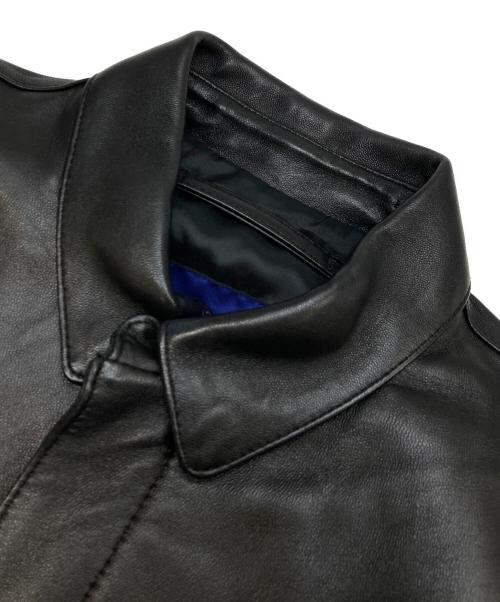 URBAN RESEARCH（アーバンリサーチ）URBAN RESEARCH (アーバンリサーチ) A-2レザージャケット ブラック サイズ:38の古着・服飾アイテム