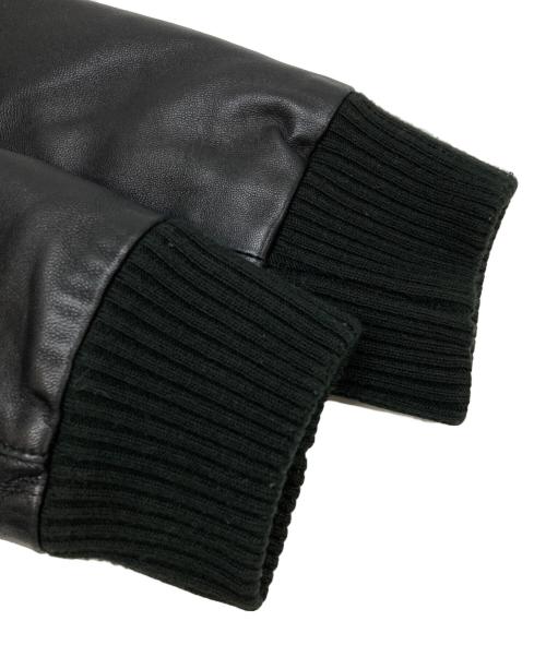 URBAN RESEARCH（アーバンリサーチ）URBAN RESEARCH (アーバンリサーチ) A-2レザージャケット ブラック サイズ:38の古着・服飾アイテム