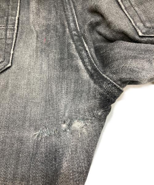 TORNADO MART（トルネードマート）TORNADO MART (トルネードマート) コーティングスキニーデニムパンツ ブラック サイズ:Mの古着・服飾アイテム