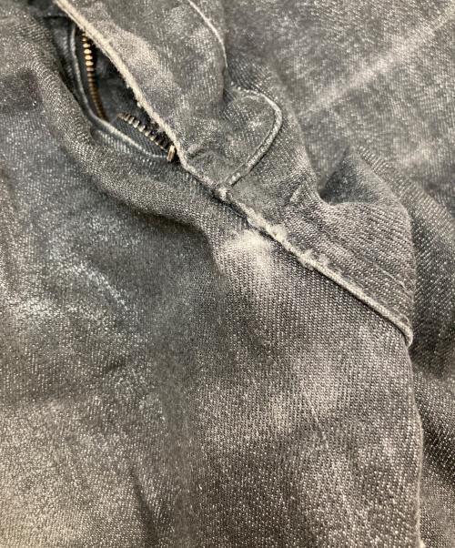 TORNADO MART（トルネードマート）TORNADO MART (トルネードマート) コーティングスキニーデニムパンツ ブラック サイズ:Mの古着・服飾アイテム