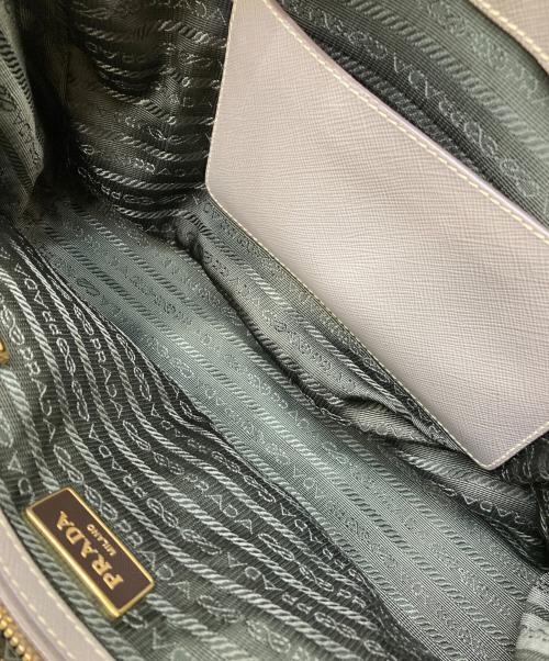 PRADA（プラダ）PRADA (プラダ) ガレリアサフィアーノ2WAYバッグ ベージュの古着・服飾アイテム